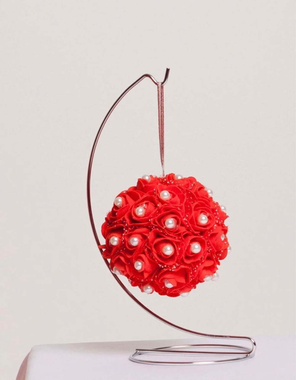 Handmade Ornament From Foam Roses